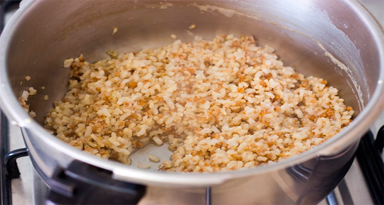 cozinhar arroz integral